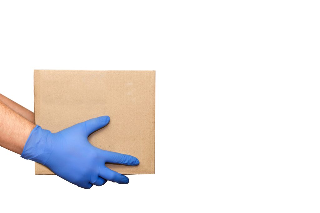 entregas de mercadorias durante a pandemia